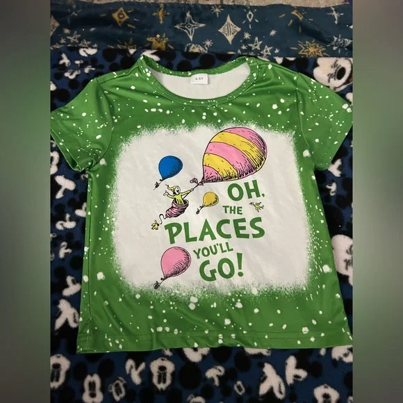 Girls Size 4/5 Dr. Seuss 2 piece set - Picture 3 of 3